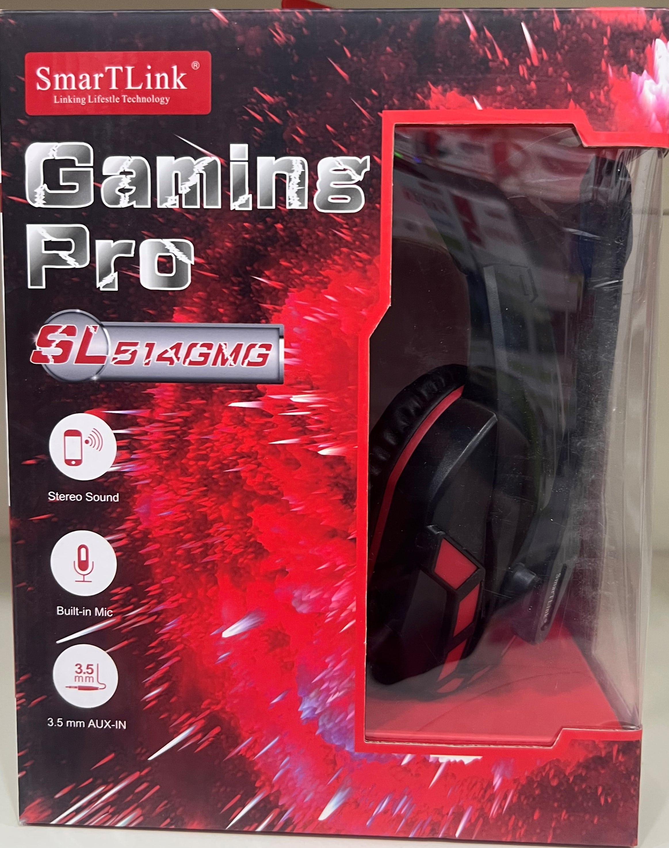 Gaming Headset  W/Mic 1J